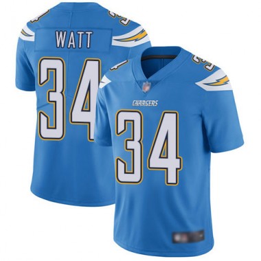 Los Angeles Chargers NFL Football Derek Watt Electric Blue Jersey Men Limited  #34 Alternate Vapor Untouchable